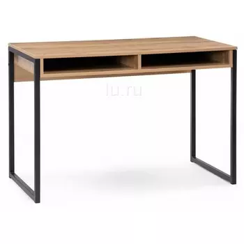 Письменный стол Notta Леон Лофт черный матовый / дуб вотан 489683
