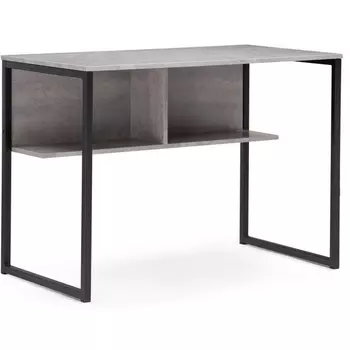 Письменный стол Notta Клер Лофт черный матовый / бетон 489686