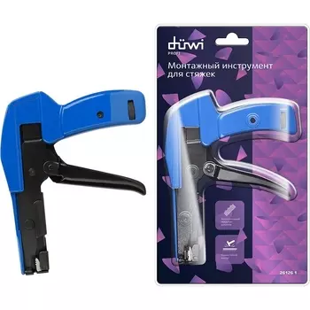 Пистолет для затяжки кабельных стяжек шириной 2,2-4,8 мм duwi 26126 1 Duwi