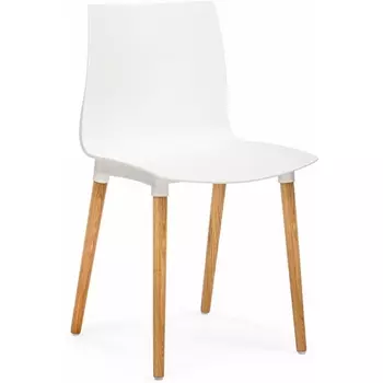 Пластиковый стул Кобе (Кобе белый) Woodville арт.589900