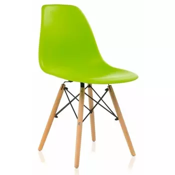 Пластиковый стул PC-015 зеленый Woodville Eames 11728