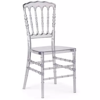 Пластиковый стул Woodville Chiavari 1 clear white 15588