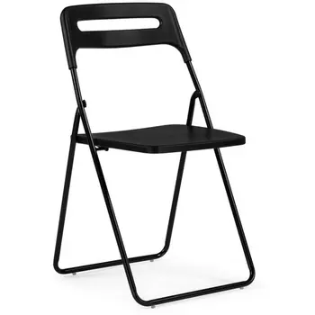Пластиковый стул Woodville Fold складной black 15482