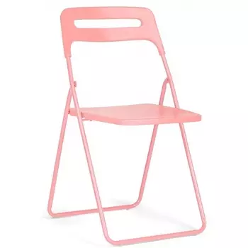 Пластиковый стул Woodville Fold складной pink 15484
