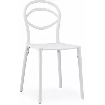 Пластиковый стул Woodville Simple white