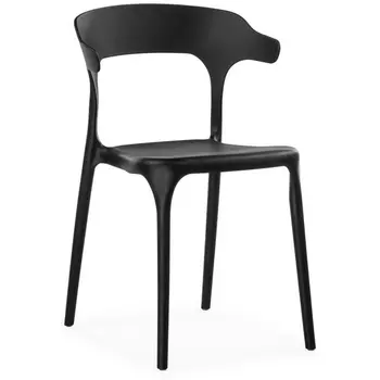 Пластиковый стул Woodville Vite black 15597