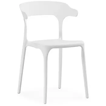 Пластиковый стул Woodville Vite white 15596