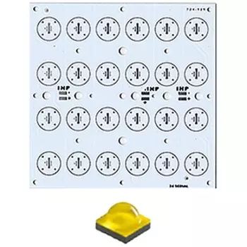 Плата 120x120-24XP SERIAL (24S, 724-121) (Turlens) 016082 Arlight