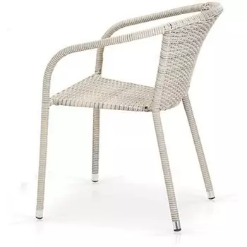 Плетеное кресло Y137C-W85 Latte (Искусственный ротанг/Бежевый) Afina