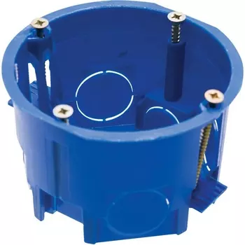 Подрозетник синий Stekker 39294