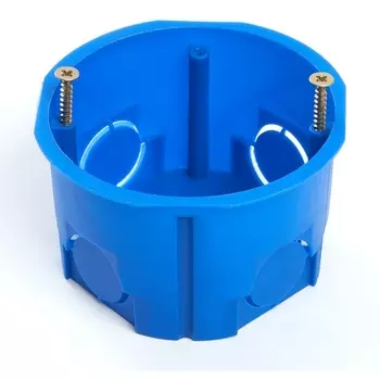 Подрозетник синий Stekker 39854