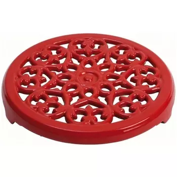 Подставка под горячее чугунная, 23 см, вишневая 1601006 Staub