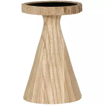Подсвечник Eglo Dupkur 422337 H140, D90, дерево, черный