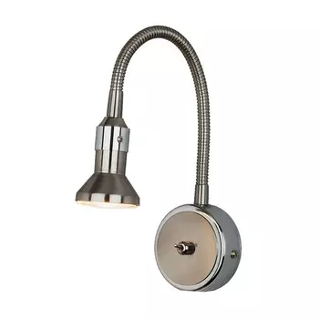 Подсветка для картин сатинированный никель/хром Elektrostandard Plica 1215 MR16 никель / хром