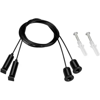 Подвес ARL-S-2x2m Set BLACK (Pad 9x2mm) (Arlight, Металл) 042735