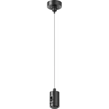 Подвес тросовый Hang одинарный Flarity черный Maytoni Accessories for tracks Flarity TRA157SW-S1-B