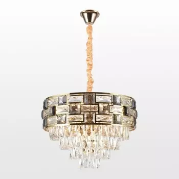 Подвесная хрустальная люстра Lussole Presidio LSP-6023