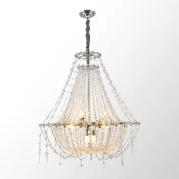 Подвесная хрустальная люстра Lussole Rains LSP-6001