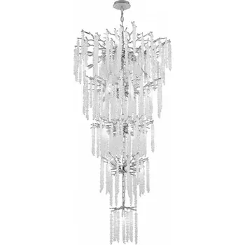 Подвесная каскадная люстра хрустальная Arte Milano Milano-4 23416.800-1600.28.E14.A.5D CR