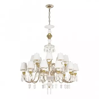 Подвесная люстра 10203/12+8 Loft It Grace White с подвесками