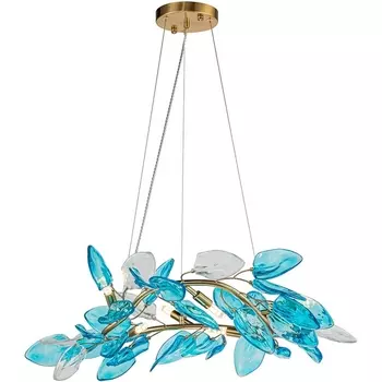Подвесная люстра (11043/6P Blue) Indigo Olivo V000448 форма ветки