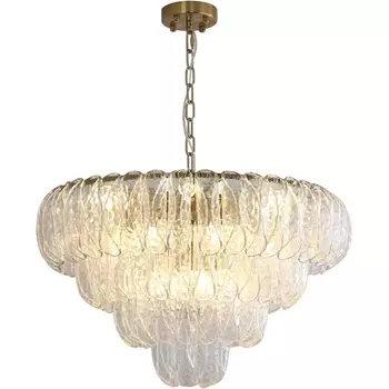 Подвесная каскадная люстра (12034/15P Brass) Indigo Dalia V000376