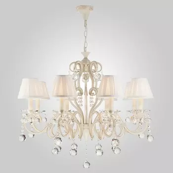 Подвесная люстра 12075/8 белый Eurosvet 12075