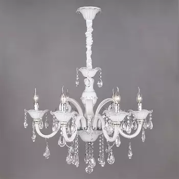 Подвесная люстра 125/6 Bogate's 125 белый / хром