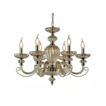 Подвесная люстра 12806/C Newport 12800 cognac в виде свечи