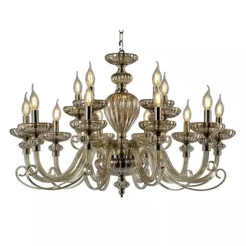 Подвесная люстра 12815/C Newport 12800 cognac в виде свечи