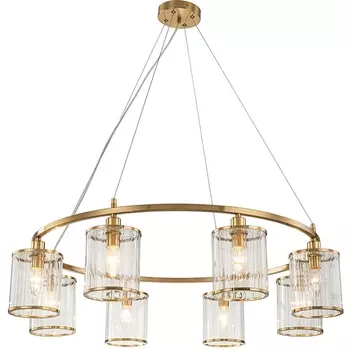 Подвесная люстра (13022/8P Brass) Indigo Dante V000406