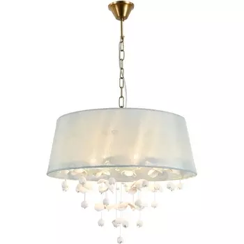 Подвесная люстра (13029/6P Brass) Indigo Tenerezza V000512 с подвесками