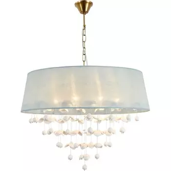 Подвесная люстра (13029/8P Brass) Indigo Tenerezza V000513 с подвесками