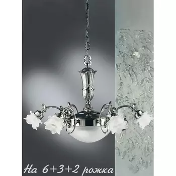Подвесная люстра Nervilamp 2015 2015/6+3+2/ST