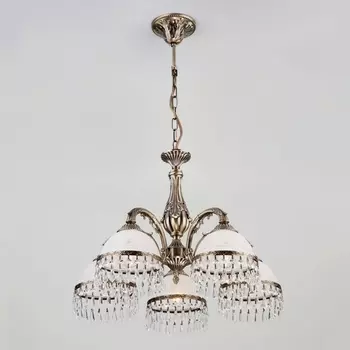 Подвесная люстра 22823/5 античная бронза (Eurosvet)