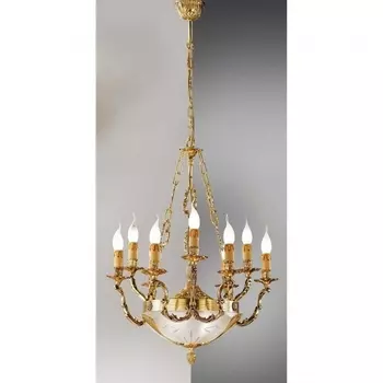 Подвесная люстра Nervilamp 231 231/9+2 подсвечник