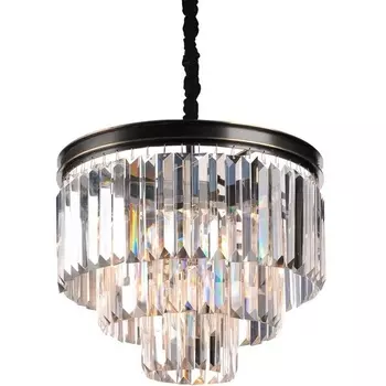 Подвесная люстра 31106/S black+gold (Newport)