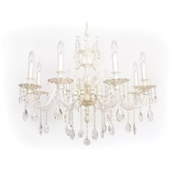 Подвесная люстра 3118/8 Abrasax SV в виде свечи