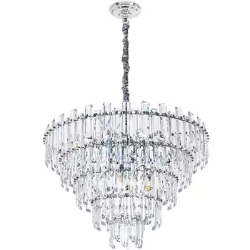 Подвесная каскадная люстра хрусталь 3511/02 LM-16 Divinare Rosie