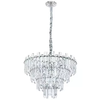 Подвесная каскадная люстра хрусталь 3511/02 LM-8 Divinare Rosie