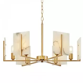 Подвесная люстра Marble Square Chandelier ImperiumLoft 40,1233 (75586-22)
