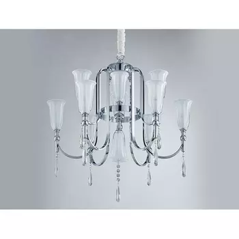 Подвесная люстра 4806+3/C chrome (Newport)