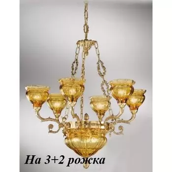 Подвесная люстра Nervilamp 573 573/3+2/AM