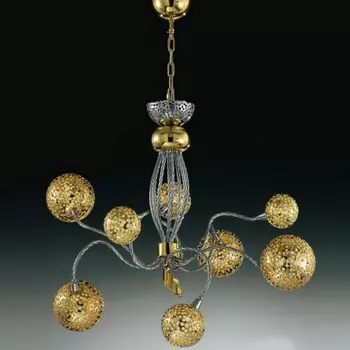 Подвесная люстра 6844/8 V2470 MM Lampadari Sfere (плафоны шарики)
