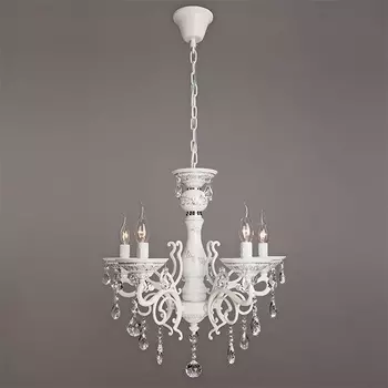 Подвесная люстра 701/5 Bogate's 701 белый