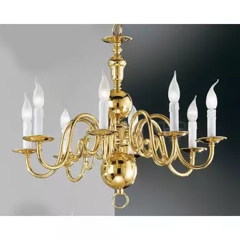 Подвесная люстра Nervilamp 7065 7065/8 подсвечник