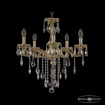 Подвесная люстра 75102/5/175 Bohemia 7510 B G