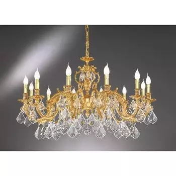 Подвесная люстра с хрусталем Nervilamp 940 940/12 подсвечник