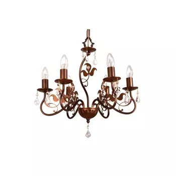 Подвесная люстра Abrasax 520L06GD в виде свечи