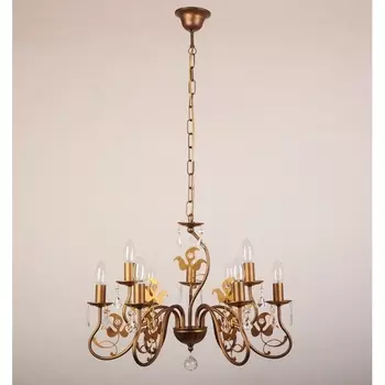 Подвесная люстра Abrasax 520L6+3GD подсвечник